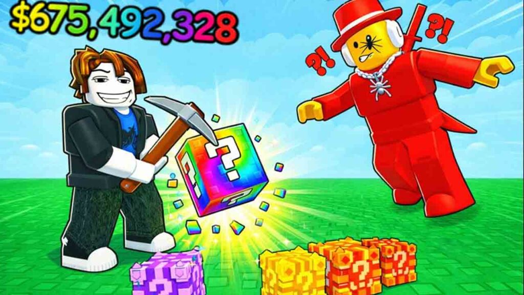 Break A Lucky Block Get Brainrot