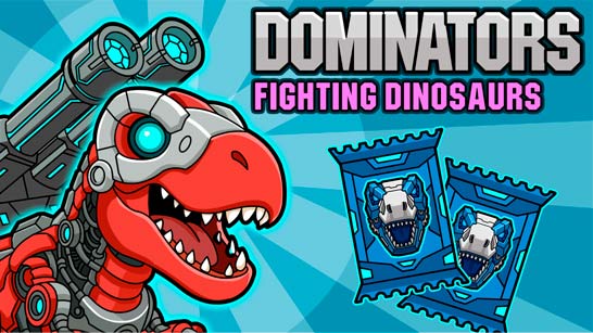 Dominators Fighting Dinosaurs