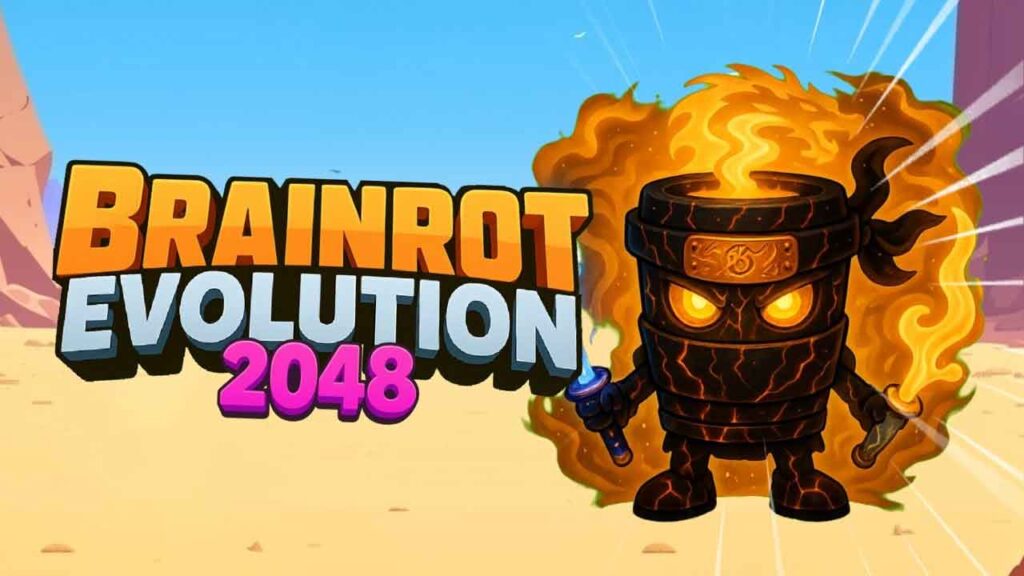 Brainrot Evolution 2048 Merge Fight