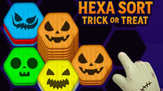 Hexa Sort Trick Or Treat