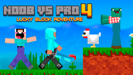 Noob Vs Pro 4 Lucky Block