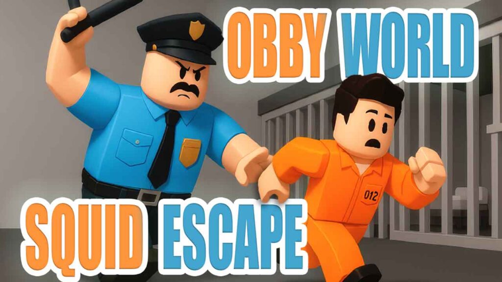 Obby World Squid Escape
